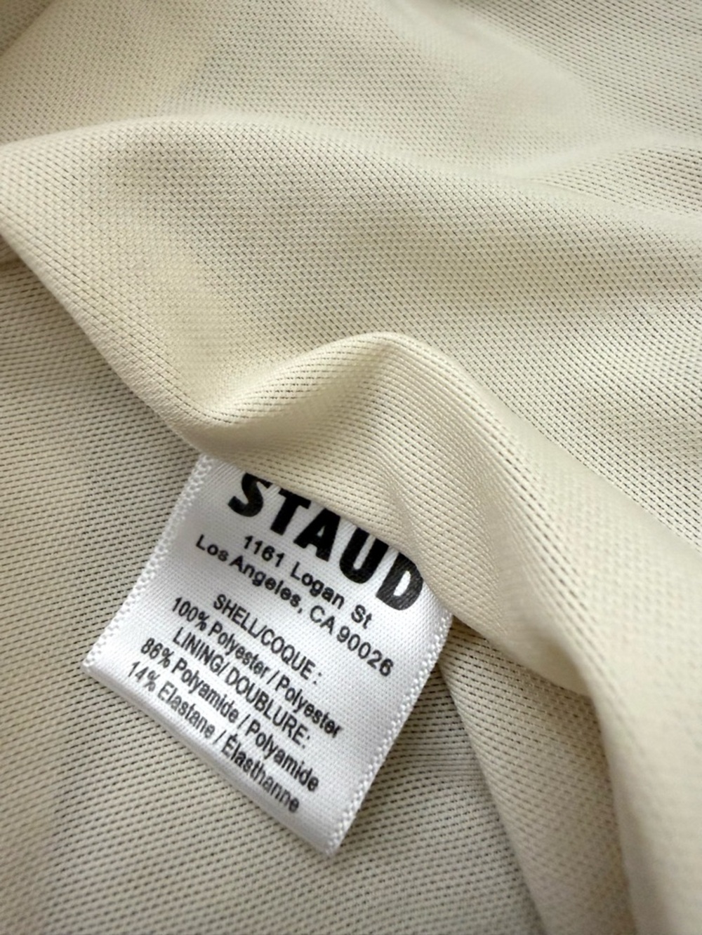 STAUD Eton Sequin Mini Dress in
Moon Size M - Picture 13 of 14